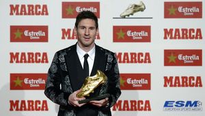 Lionel Messi a primit "Gheata de Aur" pentru a treia oară în carieră