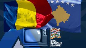 Cine transmite la TV România - Kosovo