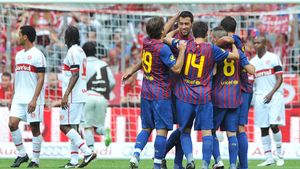 VIDEO** BarÃ§a a scos-o pe Internacional la penalty-uri și va juca finala Audi Cup! VEZI loviturile de departajare