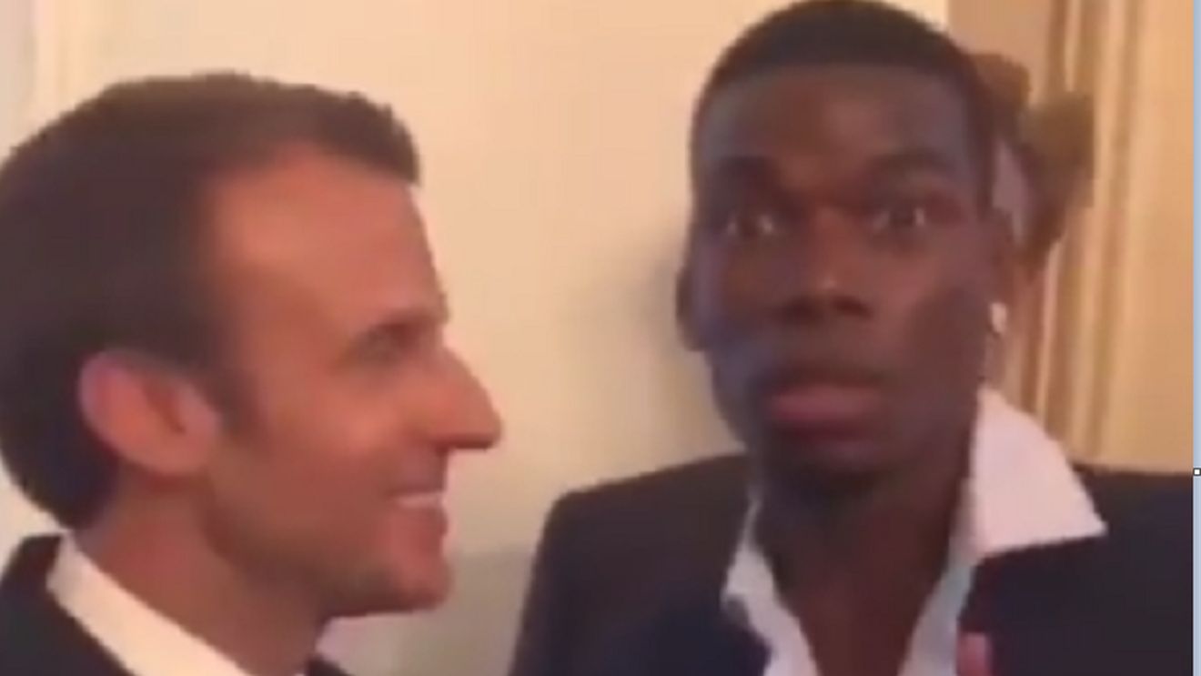 VIDEO | Imaginile care "au rupt" internetul! Cum s-au dat în spectacol Macron și Pogba la Palatul Elysee, la întoarcerea acasă a campionilor mondiali