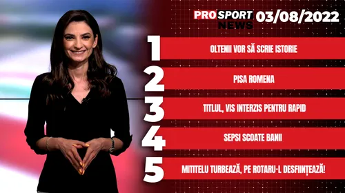 ProSport News | Transfer neașteptat pentru Olimpiu Moruțan! Unde ajunge fosta perlă a lui Gigi Becali. Cele mai importante subiecte ale zilei | VIDEO