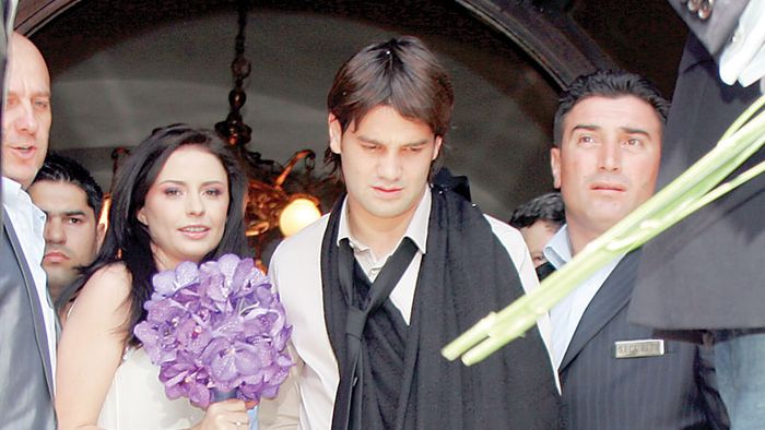 Cristi Chivu și Adelina s-au căsătorit civil