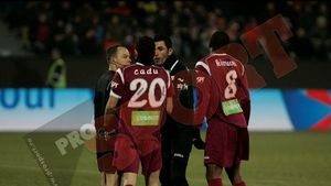 Cadu, "intrare" dură la Poli:** "Toată lumea a văzut ce a făcut Avram, e greu pentru Timișoara să ia titlul așa"