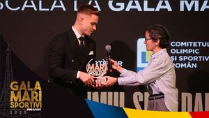 Arian Notrețu, premiat la Gala Mari Sportivi 2023: „Împărțim aceleași valori: determinare, curaj, reziliență și pasiune. Îți mulțumim pentru motivația pe care ne-o dai zilnic!”. VIDEO