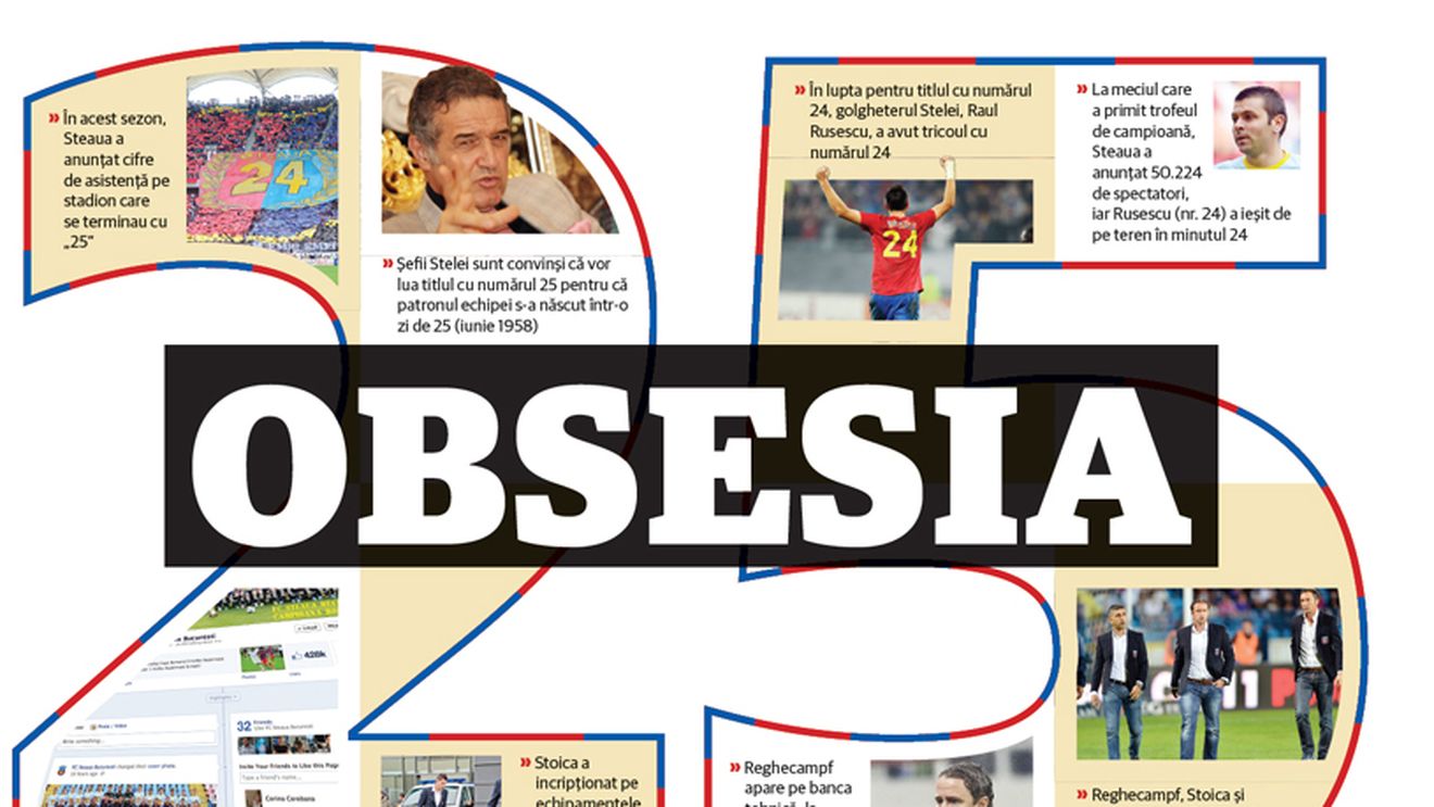 Obsedați de 25! Șefii Stelei au "umflat" asistența pe National Arena! Câți fani au asistat în realitate la partida cu Dinamo