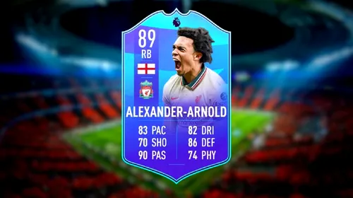 Trent Alexander-Arnold în FIFA 22! Cerințe SBC + recenzia completă a cardului