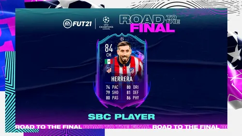 RTTF Hector Herrera | Cerințe SBC, recompense, data de expirare și ultimele știri despre noul card în FIFA 21