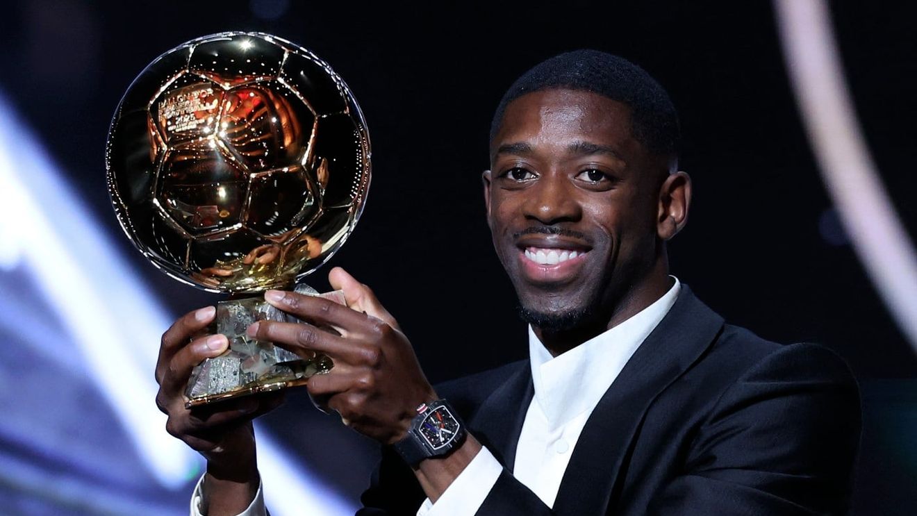 Ousmane Dembele este noul Balon de Aur. Francezul a primit trofeul de la Ronaldinho