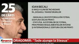VIDEO | Jurnaliștii ProSport au încercat să cumpere în direct una dintre cărțile publicate de Ioan Becali. Răspunsul năucitor primit de la una dintre editurile preferate de "savanții" din fotbalul românesc