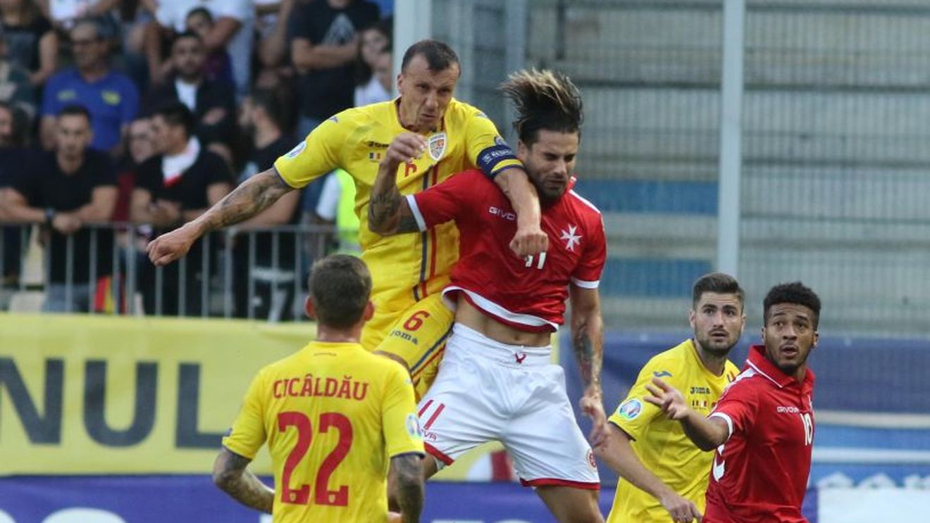 Bravo, Malta! Țara jubilează după meciul cu România: "Joc excelent, mândru că sunt maltez". Cum e văzut Cosmin Contra 