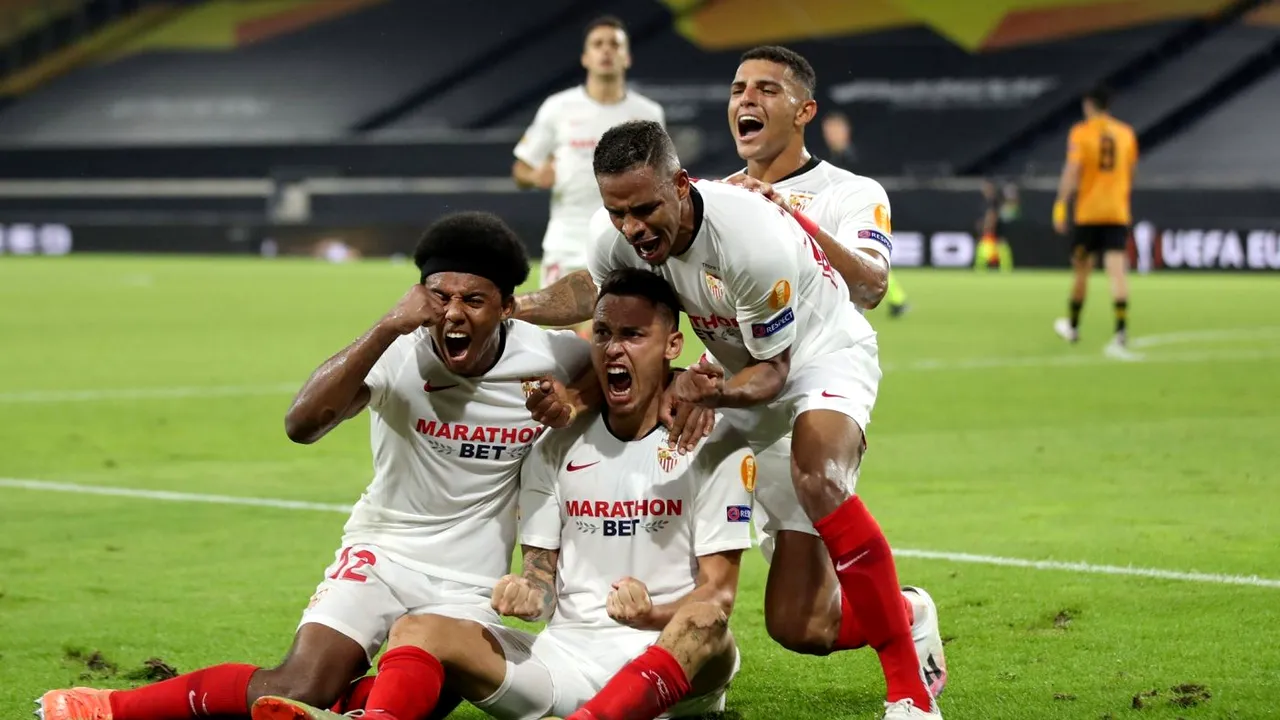 Wolves - Sevilla 0-1! Video Online din sferturile Europa League! Ocampos dă lovitura și spaniolii vor juca cu Manchester în semifinale. Englezii au ratat un penalty | VIDEO