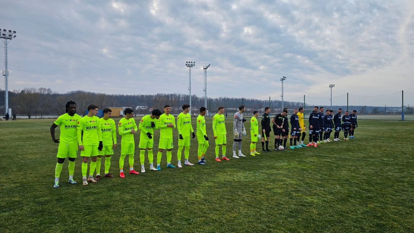 Universitatea Craiova a câştigat amicalul cu Poli Iaşi, la Buftea, prin golul lui Ştefan Baiaram