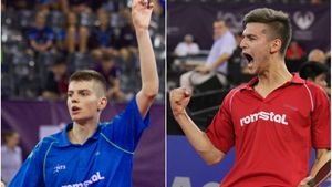 (B)INTERVIU | Rivali și prieteni, în echipa României. Cristi Pletea & Rareș Șipoș, la ping-pong-ul poveștilor: tricoul-suvenir aruncat de Mozart al tenisului de masă, cum s-au lăsat vopsiți de colege cu periuțele de dinți, 'Cristi - spaima lemnului' + de ce "se aseamănă cu Tyson"