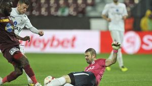 Trică rămâne fără victorie pe banca clujenilor, după un meci în care Mincă a apărat un penalty. Gaz Metan - CFR 0-0