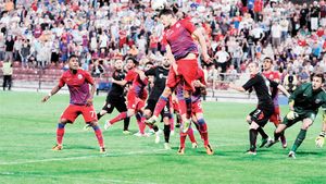 Le-a mers mai bine în exil!** Steaua a avut rezultate mai bune și a atras mai mulți fani la meciurile pe care le-a jucat "acasă" după plecarea din Ghencea