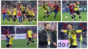 Chică-Roșă, gol fabulos în Ghencea, cu care a decis meciul Steaua - FC Brașov. Ștefan Grigorie: ”Știam că vom face un meci bun”
