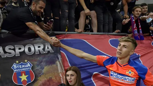 FCSB, gol „fulger” în derby-ul cu Dinamo! Tavi „Del Piero” Popescu a înscris superb în „Ștefan cel Mare” | VIDEO