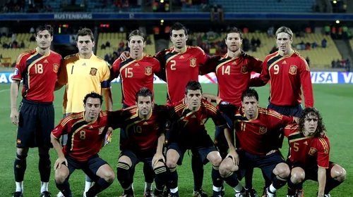 Lotul lărgit al Spaniei pentru turneul final al CM