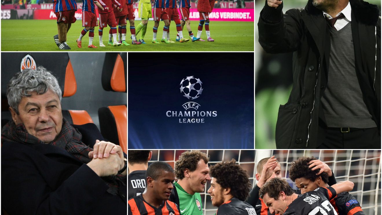 Liga Campionilor | Confruntare într-o țară aflată în război: Șahtior Donețk - Bayern München, marți, de la 21:45. Programul optimilor