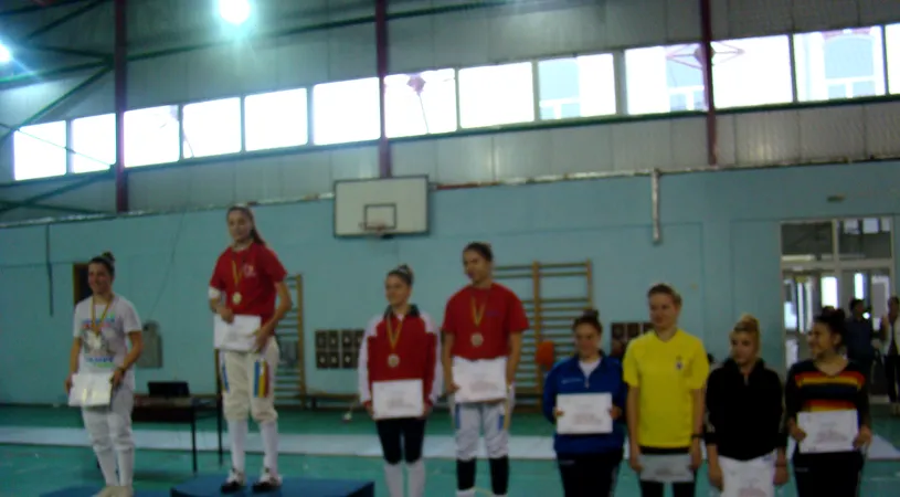 Cezara Constantin a câștigat nationalele de spadă cadete
