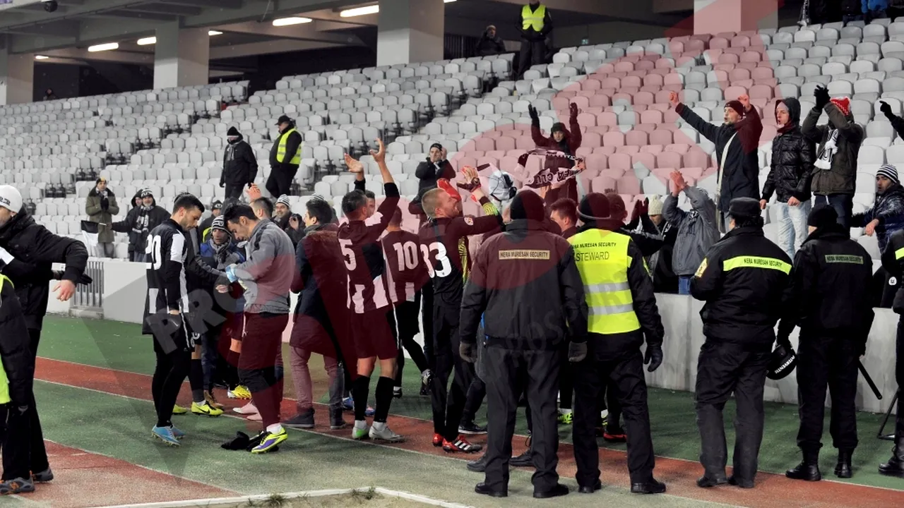 Moș Lemnaru: U Cluj - Oțelul 1-0! Atacantul a marcat în ultimul minut, după un presupus henț