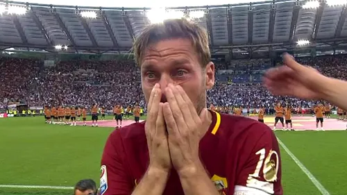 Dezvăluire incredibilă! Totti plănuia să RATEZE un penalty la ultimul meci jucat în tricoul Romei. 