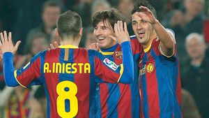 Catalanii, acuzați de dopaj!** Messi, Xavi, Pique și Iniesta, supuși unui control antidoping din partea UEFA