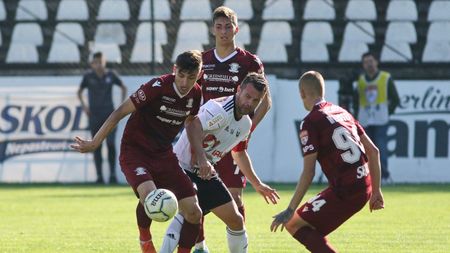 Nostalgici pentru trecut, dezamăgiți pentru prezent. Rapid - ”U” Cluj 1-1, cu două echipe pentru care promovarea pare un obiectiv nerealist