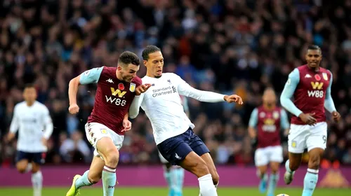 Liverpool continuă marșul spre titlu în Premier League! O nouă victorie pentru „cormorani”, 2-1 cu Aston Villa, în deplasare