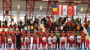 România a câștigat Trofeul Carpați la handbal masculin! Ce scor a arătat tabela de marcaj în finala cu Georgia și ce meciuri mai joacă „tricolorii” înainte de CE