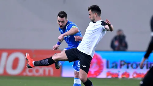 Oltenii picară ultimul test înainte de play-off. Cronica meciului U Craiova - Astra 1-2