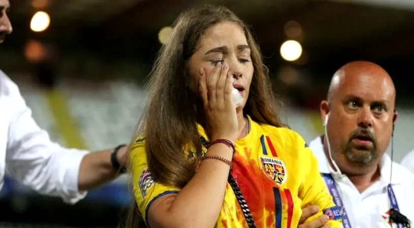 EXCLUSIV | Iubita lui Cristi Manea a rupt tăcerea, după ce a fost umplută de sânge la România U21 - Franța U21: 