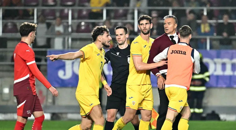 Breaking News. UEFA a anunțat câte etape va fi suspendat Daniel Pancu, după scandalul de la România U21 - Elveția U21