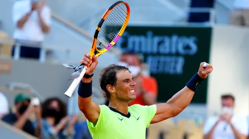 Rafael Nadal, spectacol total la Roland Garros! Calificare la pas, după o victorie clară. Cum arată tabloul sferturilor | VIDEO