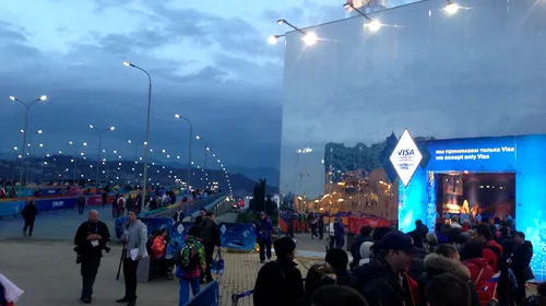 JO SOCI 2014 Locul din Parcul Olimpic unde se stă la coadă cu orele