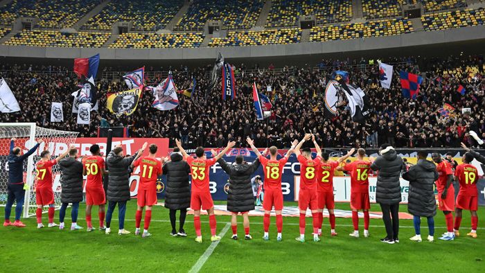 Gigi Becali, acuzat că a cenzurat un mesaj al fanilor împotriva lui. Ce scria pe bannerul interzis la meciul FCSB - Sepsi 2-1