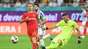 Darius Olaru, sincer după victoria cu Poli Iași. „A fost obositor!” De ce nu s-a bucurat la gol și ce obiectiv are în sezonul 2023-2024