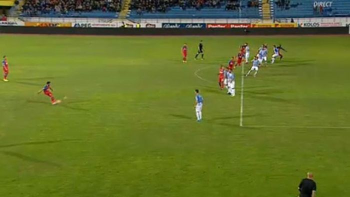 FOTO | Balaj a dictat penalty pentru Steaua la faza asta, centralul a revenit apoi asupra deciziei! Ce s-a întâmplat