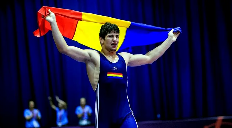 Prima medalie pentru România la Europeanul de lupte din București! Juniorul Vlad Mariea a câștigat bronzul 