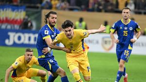 Reacția lui Ianis Hagi despre faza în care arbitrul Danny Makkelie nu a dat penalty în România - Bosnia 0-1