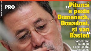 Dinu îl ridică în slăvi pe Pițurcă!