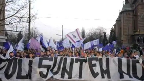 Fanii lui Poli ies din nou în stradă, pentru a protesta contra FRF! VIDEO** Vezi clipul de promovare