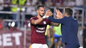 Dan Petrescu a reacționat după ce Marko Dugandzic a marcat pentru Rapid, după plecarea de la CFR Cluj: „Voia să joace mai mult, m-a rugat frumos!”