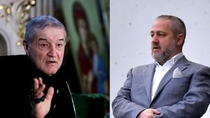 Mihai Rotaru l-a "înțepat" pe Gigi Becali, în direct, după ce a fost provocat din studio! „Nu ne punem poalele în cap la TV, cum fac alții”