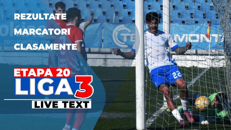 Etapa 20 Liga 3 | CSM Unirea câștigă ”derby-ul” Albei, iar Mediașul, pe cel al Sibiului! Știința Poli Timișoara s-a întors doar cu un punct din județul Arad. KSE Târgu Secuiesc a obținut scorul rundei