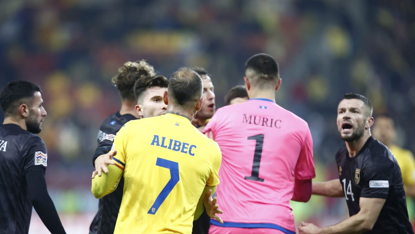 Scenele nemaivăzute din România - Kosovo au făcut înconjurul Europei. Ce au scris francezii de la L'Equipe: „Scandări rasiste”