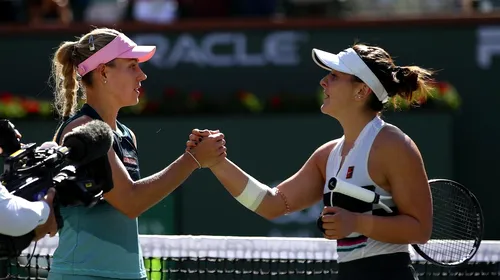Angelique Kerber mută totul în online. A postat în miezul nopții un mesaj special pentru Bianca Andreescu, după conflictul deschis de la Miami Open