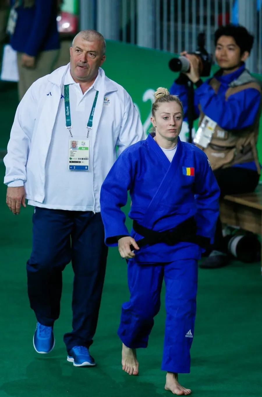 Corina Căprioriu s-a retras de pe tatami și se bucură de viața de polițist și de mamă