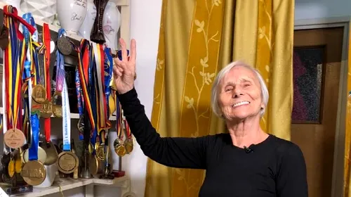 Fabulos! O româncă de 94 de ani se pregătește pentru Mondialul de atletism din 2021