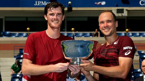 Jamie Murray și Bruno Soares, campioni în proba de dublu la US Open